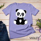 Panda Lover Cute Baby Panda Toddler Girl Boy Tween Gift T-Shirt