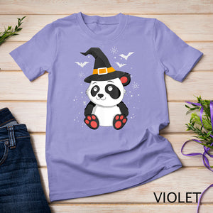 Panda Witch Halloween Bear China Animal Outfit Costume Kids T-Shirt