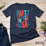 Party In The USA 4th Of July Love American Flag Patriotic T-Shirt