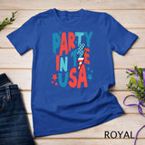 Party In The USA 4th Of July Love American Flag Patriotic T-Shirt