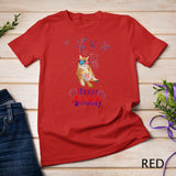 Patriotic Cat Shirt Happy 4th of July T-Shirt