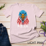 Patriotic Eagle T-Shirt 4th of July USA American Flag Tshirt