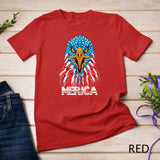 Patriotic Eagle T-Shirt 4th of July USA American Flag Tshirt