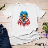 Patriotic Eagle T-Shirt 4th of July USA American Flag Tshirt