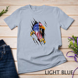 Patriotic Eagle T-Shirt 4th of July USA American Flag Tshirt 2