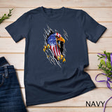 Patriotic Eagle T-Shirt 4th of July USA American Flag Tshirt 2