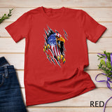 Patriotic Eagle T-Shirt 4th of July USA American Flag Tshirt 2