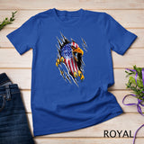 Patriotic Eagle T-Shirt 4th of July USA American Flag Tshirt 2