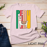 Peru Alpaca graphic - Peruvian Llama T-Shirt