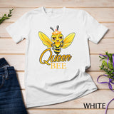 Queen Bee Crown Honey Bee Hive Gift T-Shirt