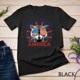 Raccoon Stay Trashy Patriotic Panda America 4th Of July T-Shirt