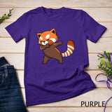 Red Panda Dabbing Funny Gift for Men Women Pullover Hoodie T-Shirt