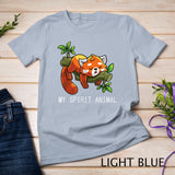 Red Panda Lazy Spirit Animal T-Shirt