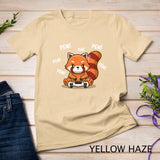 Red Panda Pullover Hoodie T-Shirt