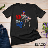 Red White and Rawr USA Patriotic 4th Of July Dinosaur T-Shirt