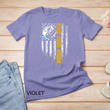 Reel Cool Nana Shirt USA Flag Fishing Gift For Mother Day T-Shirt