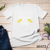 Respect The Bees Gift For Honey Beekeper Bee T-Shirt