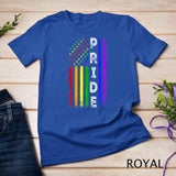 Retro Pride Month 4th Of July Rainbow USA Flag LGBTQ T-Shirt