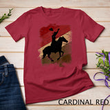 Rodeo Horse Riding Line Dance Farmer Gift Western Cowboy T-Shirt