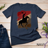 Rodeo Horse Riding Line Dance Farmer Gift Western Cowboy T-Shirt