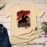 Rodeo Horse Riding Line Dance Farmer Gift Western Cowboy T-Shirt