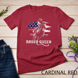 Rodeo Queen - Patriotic Horse Riding - Riding Gifts Premium T-Shirt