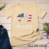 Rodeo Queen - Patriotic Horse Riding - Riding Gifts Premium T-Shirt