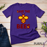 Save The Bees Beekeeper Honey Bee Lover Conservation Shirt