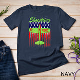 Shoestring Stunter Control Line RC Airplane 4th of July USA Premium T-Shirt