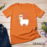 Sloth Riding Llama Shirt Fun Alpaca New Years Gift Idea T-Shirt