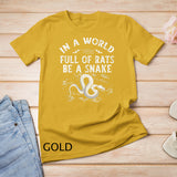Snake Gifts For Boys Women Python Vintage Youth T-Shirt