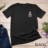 Sock Monkey in Seated Lotus Yoga Pose Pocket Funny Mindfulness Gift T-Shirt