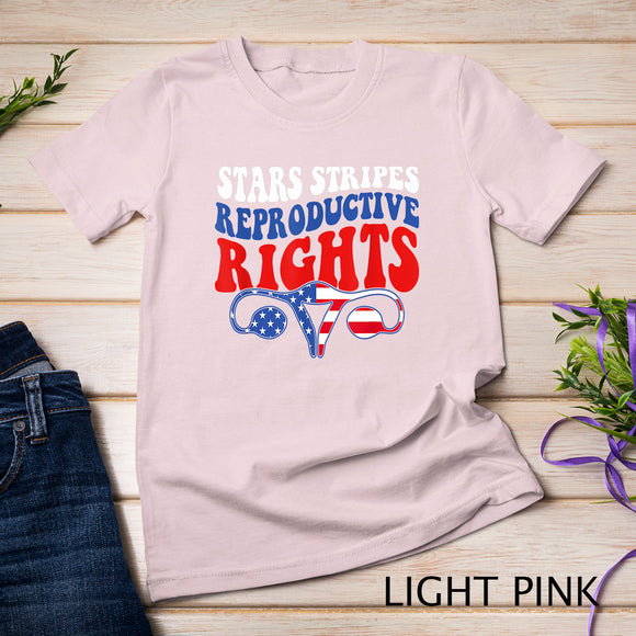 Stars Stripes Reproductive Rights Patriotic 4th Of July 2 T-Shirt