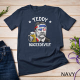 Teddy Boozedevelt Theodore Roosevelt 4th of July Drinking T-Shirt