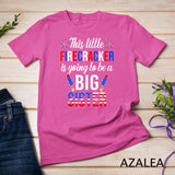 This Little Firecracker is going to be Big Sister 4th July T-Shirt