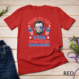 Time To Get Star Spangled Hammered 4th Of July Men Lincoln T-Shirt