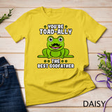 Toad-Ally The Best Godfather Frog Lover Toad Goddaddy T-Shirt