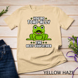 Toad-Ally The Best Godfather Frog Lover Toad Goddaddy T-Shirt