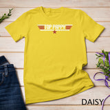 Top Pappy Funny Vintage 80s Gift Father Grandpa Father's Day T-Shirt