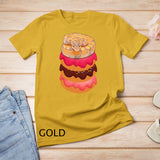 Unique Funny Ball Python Snakes Love Donuts Herpatologists T-Shirt
