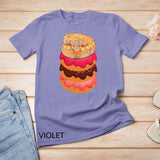Unique Funny Ball Python Snakes Love Donuts Herpatologists T-Shirt