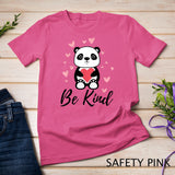 Unity Day Orange Kids Be Kind Panda With Heart Anti Bullying T-Shirt