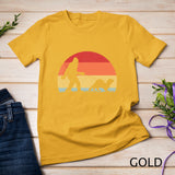 Vintage Bigfoot Walking Ferret Sasquatch Funny Gifts T-Shirt