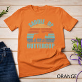 Vintage Saddle Up Buttercup Cowgirl Cowboy Gift Premium T-Shirt