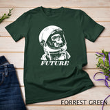 Vintage Space Travel Astronaut Monkey T-shirt