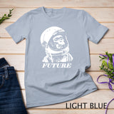 Vintage Space Travel Astronaut Monkey T-shirt