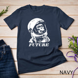 Vintage Space Travel Astronaut Monkey T-shirt