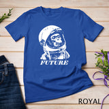 Vintage Space Travel Astronaut Monkey T-shirt