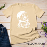 Vintage Space Travel Astronaut Monkey T-shirt