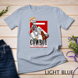 Western Cowgirl Horse Rodeo Punchy Cowboy Killers skeleton T-Shirt